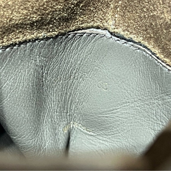 Prada Brown Suede Heeled Boots - Picture 11 of 11